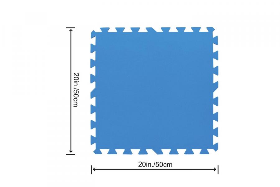 Мягкая модульная подстилка "Пазл" (50x50см 9шт), 2.29м2 30 шт/упак 58220